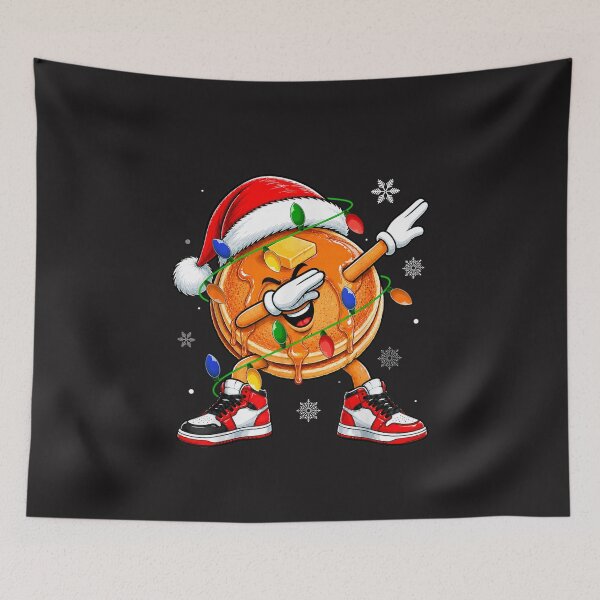 Item preview, Christmas Pancake Funny Holiday Breakfast Christmas Lights Design designed and sold by kiralynstration.