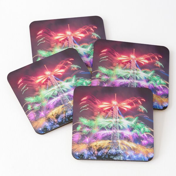 Item preview, Fireworks at the Eiffel Tower designed and sold by ImgPrint.