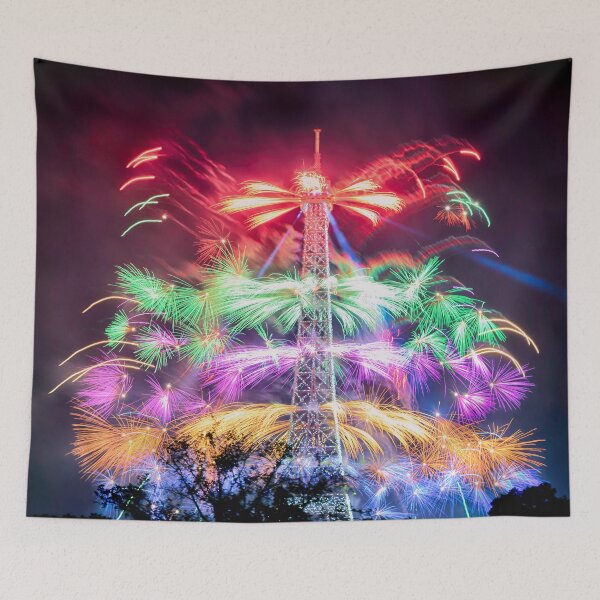 Item preview, Fireworks at the Eiffel Tower designed and sold by ImgPrint.