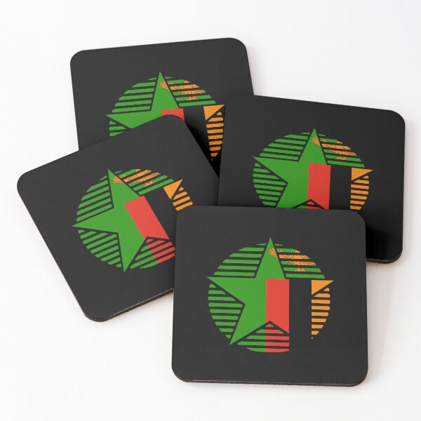 Item preview, Retro Zambia Flag Star ZM designed and sold by shitpostee.