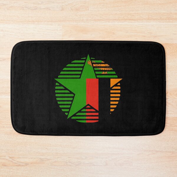 Item preview, Retro Zambia Flag Star ZM designed and sold by shitpostee.