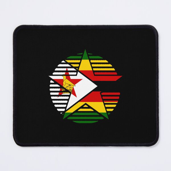 Item preview, Retro Zimbabwe Flag Star ZW designed and sold by shitpostee.