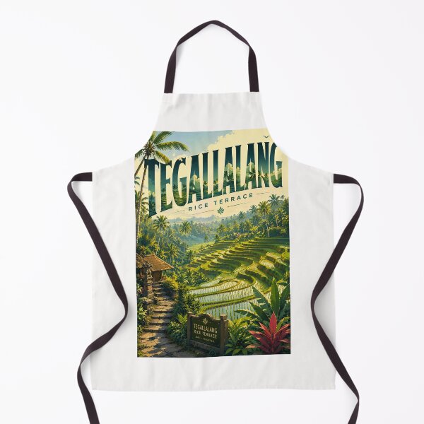 Item preview, Tegallalang Rice Terraces Near Ubud in Bali Indonesia designed and sold by Places On Earth.