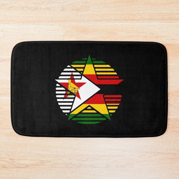 Item preview, Retro Zimbabwe Flag Star ZW designed and sold by shitpostee.