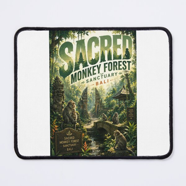Item preview, Sacred Monkey Forest Sanctuary in Ubud Bali Indonesia designed and sold by Places On Earth.