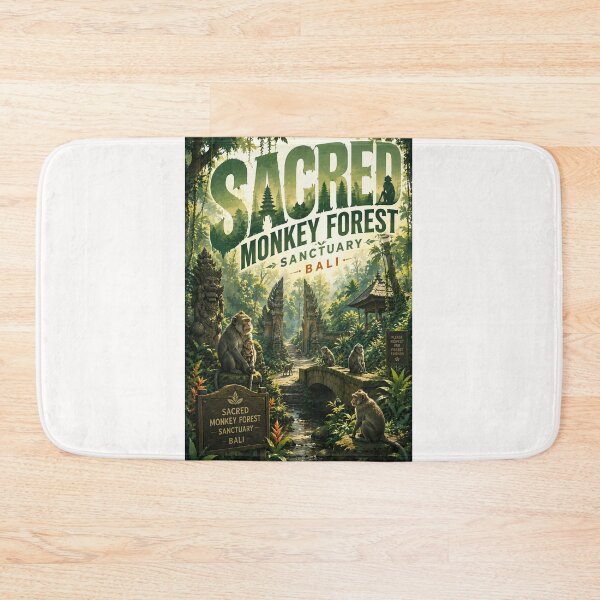 Item preview, Sacred Monkey Forest Sanctuary in Ubud Bali Indonesia designed and sold by Places On Earth.