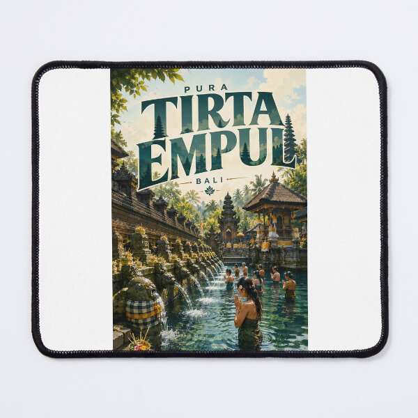 Item preview, Pura Tirta Empul Bali Sacred Springs and Hindu Temple Complex designed and sold by Places On Earth.