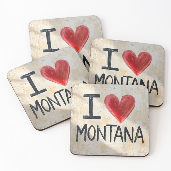Item preview, I Love Montana  designed and sold by PamLeeDesign.