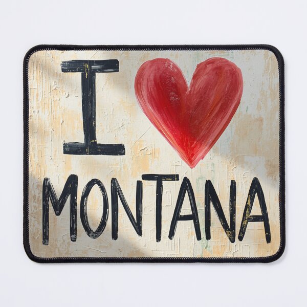 Item preview, I Love Montana designed and sold by PamLeeDesign.