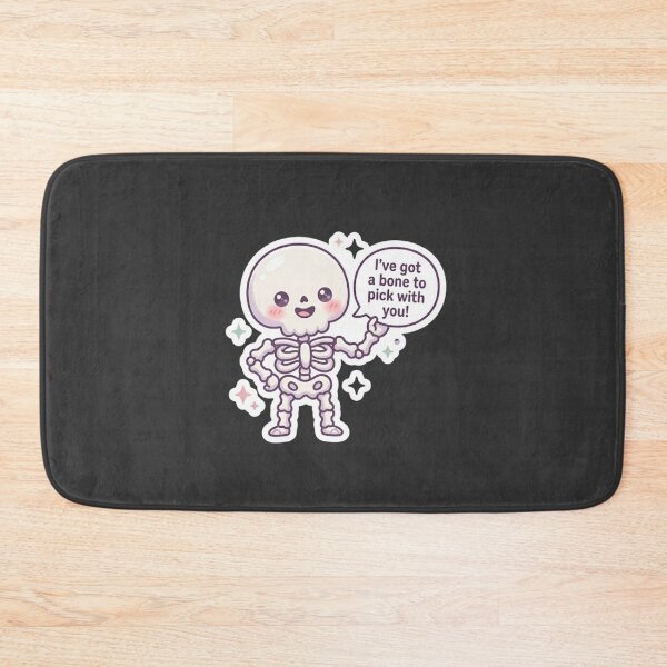 Item preview, Kawaii Skeleton Pun designed and sold by Cerys-GS.