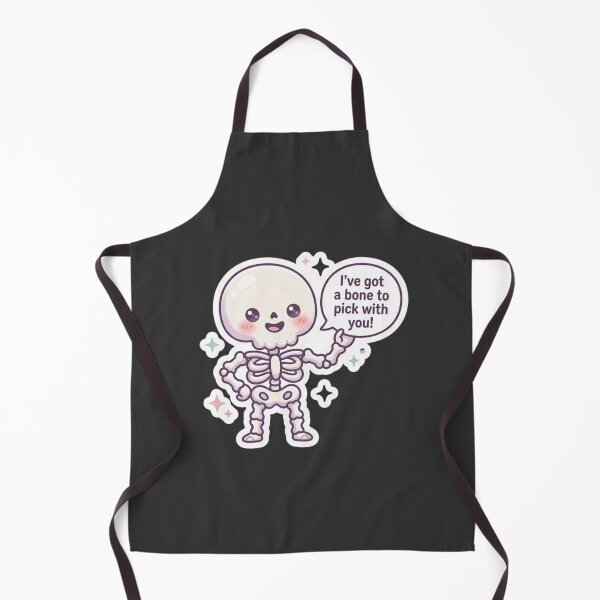 Item preview, Kawaii Skeleton Pun designed and sold by Cerys-GS.