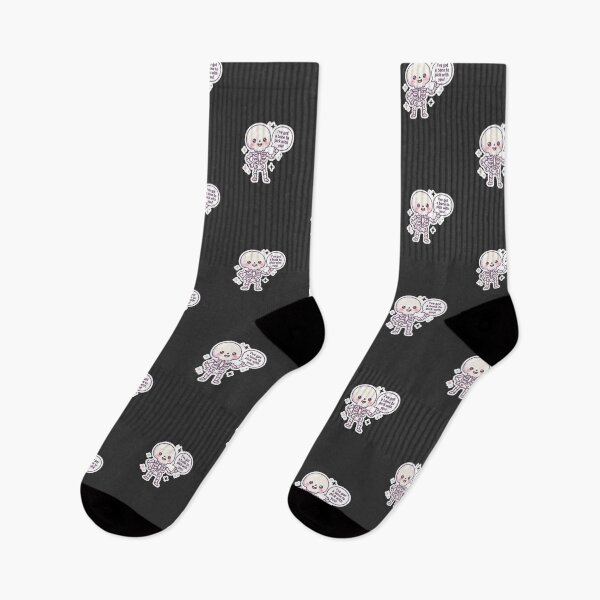 Item preview, Kawaii Skeleton Pun designed and sold by Cerys-GS.