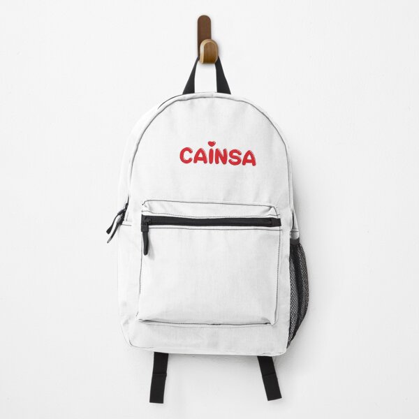 Item preview, CAINSA Red Bubble Lettering with Red Heart Logo designed and sold by mokiregtrea.