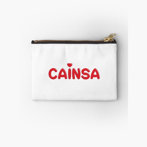 Item preview, CAINSA Red Bubble Lettering with Red Heart Logo designed and sold by mokiregtrea.
