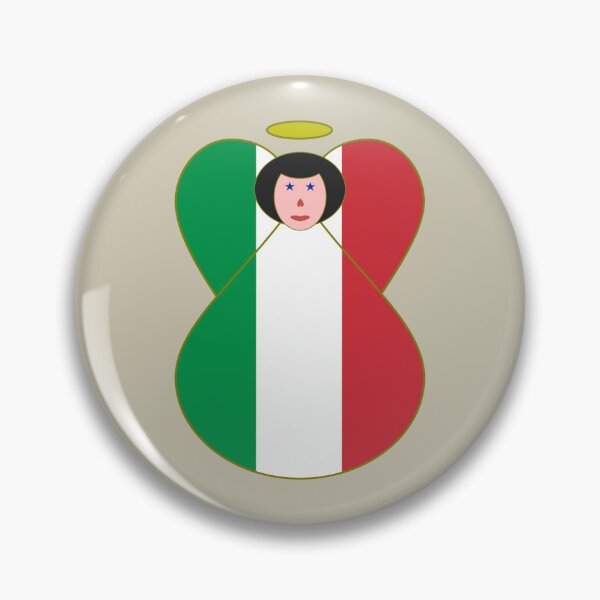 Item preview, Italy Flag Angel Cute Italian Country Pride Design designed and sold by AuntieShoe.