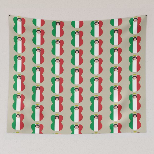 Item preview, Italy Flag Angel Cute Italian Country Pride Design designed and sold by AuntieShoe.