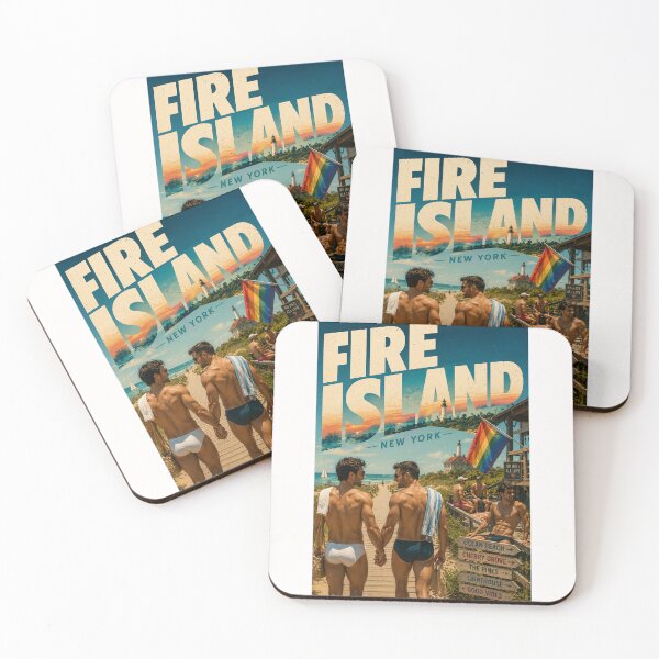 Item preview, Fire Island Gay New York Coastal Escape near Ocean Beach and The Pines designed and sold by Places On Earth.