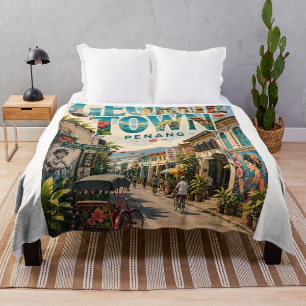 Item preview, George Town Penang Heritage Streets and Historic Malaysian Landmarks designed and sold by Places On Earth.