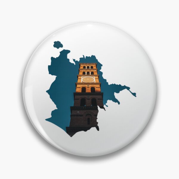 Item preview, Rome Map Santa Maria Addolorata Bell Tower Architecture Silhouette designed and sold by Maroan93.