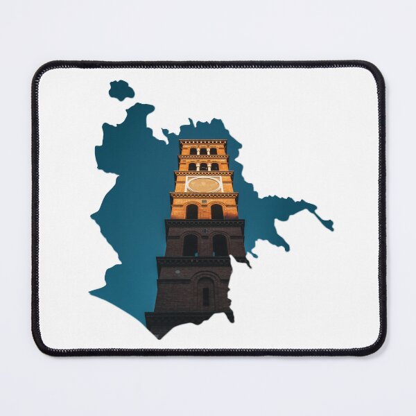Item preview, Rome Map Santa Maria Addolorata Bell Tower Architecture Silhouette designed and sold by Maroan93.