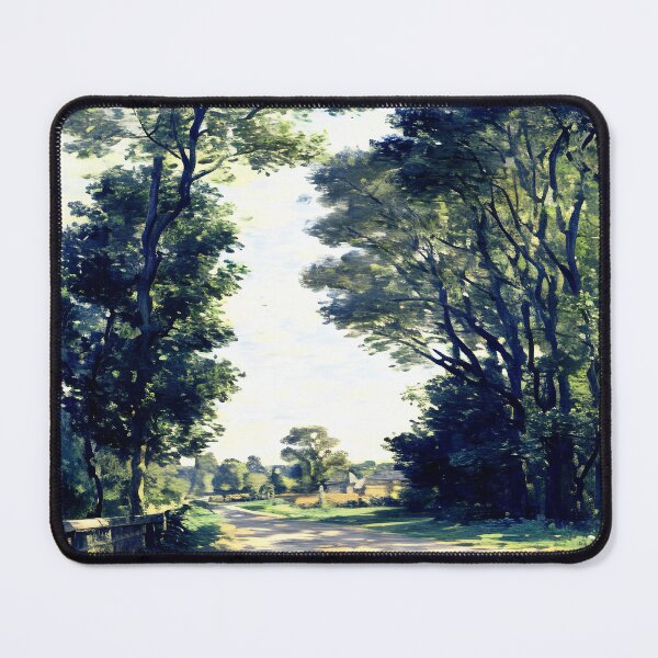 Item preview, Road to the Saint-Siméon Farm: A Tranquil Impressionist Landscape designed and sold by artdesignsnow.