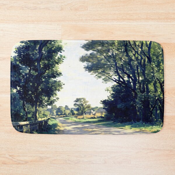 Item preview, Road to the Saint-Siméon Farm: A Tranquil Impressionist Landscape designed and sold by artdesignsnow.