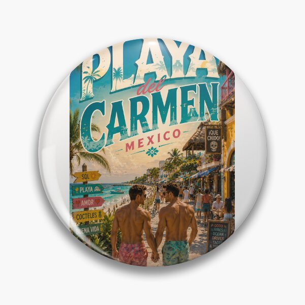 Item preview, Gay Playa del Carmen Mexico Caribbean Coast and Riviera Maya designed and sold by Places On Earth.