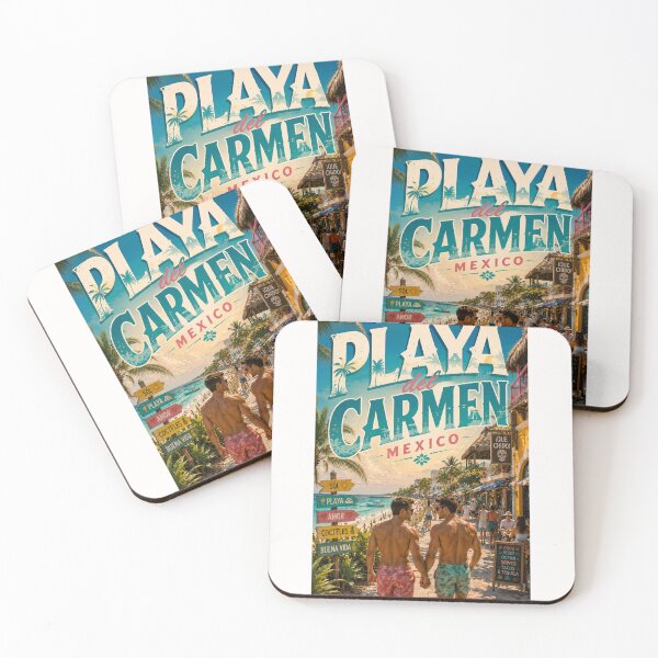 Item preview, Gay Playa del Carmen Mexico Caribbean Coast and Riviera Maya designed and sold by Places On Earth.