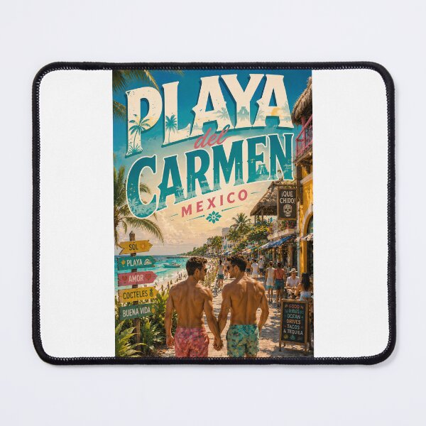 Item preview, Gay Playa del Carmen Mexico Caribbean Coast and Riviera Maya designed and sold by Places On Earth.