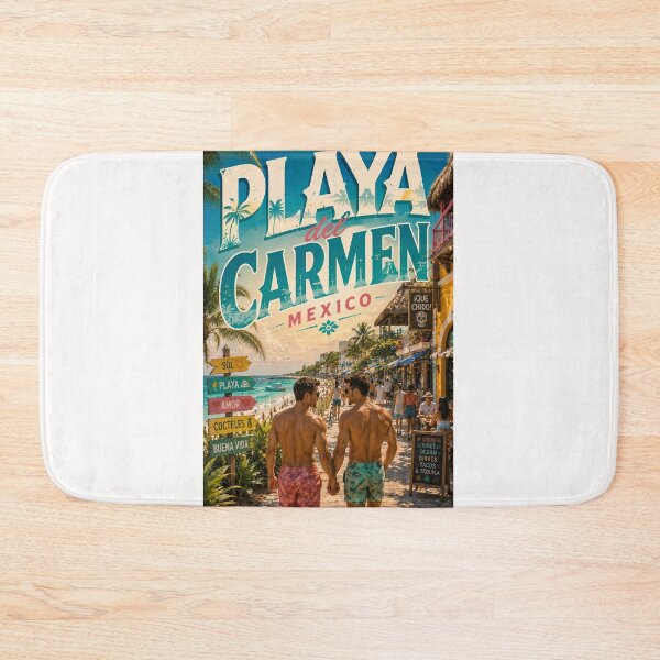 Item preview, Gay Playa del Carmen Mexico Caribbean Coast and Riviera Maya designed and sold by Places On Earth.