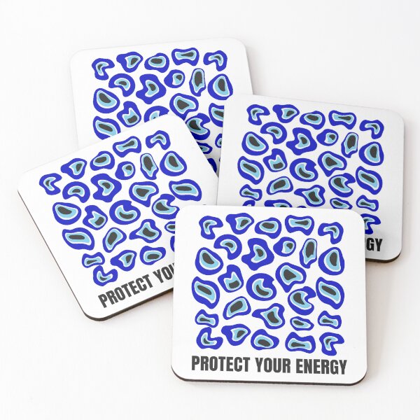 Item preview, Protect Your Energy Abstract Blob Design designed and sold by jianina-alondra.