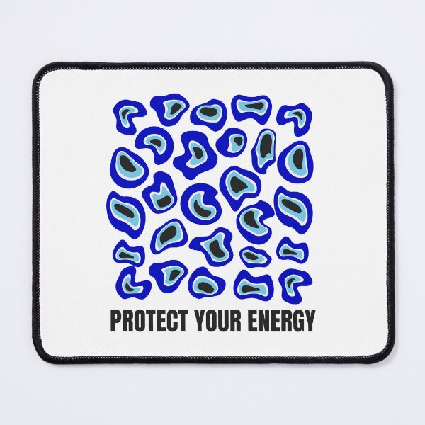 Item preview, Protect Your Energy Abstract Blob Design designed and sold by jianina-alondra.