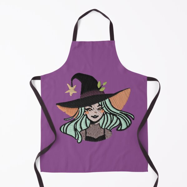 Item preview, Witch Portrait Embroidery Patch Sticker – Witchcore Art designed and sold by · GAMING SOUL ·.