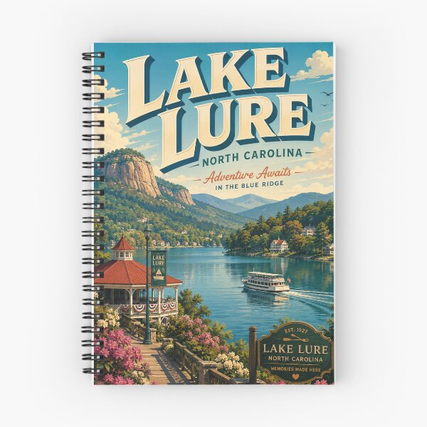 Item preview, Lake Lure North Carolina beneath the Blue Ridge Mountains designed and sold by Places On Earth.