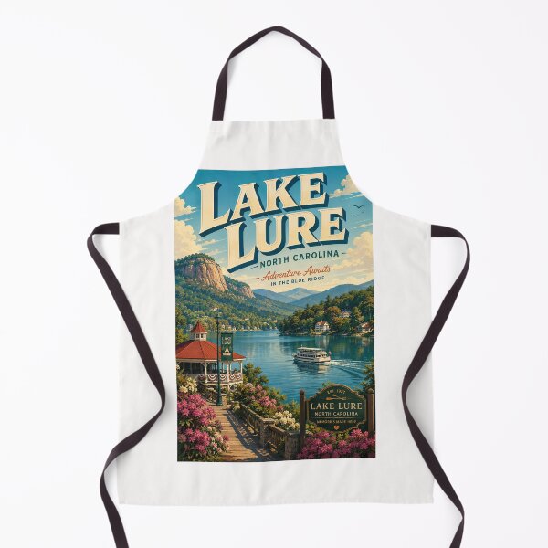 Item preview, Lake Lure North Carolina beneath the Blue Ridge Mountains designed and sold by Places On Earth.