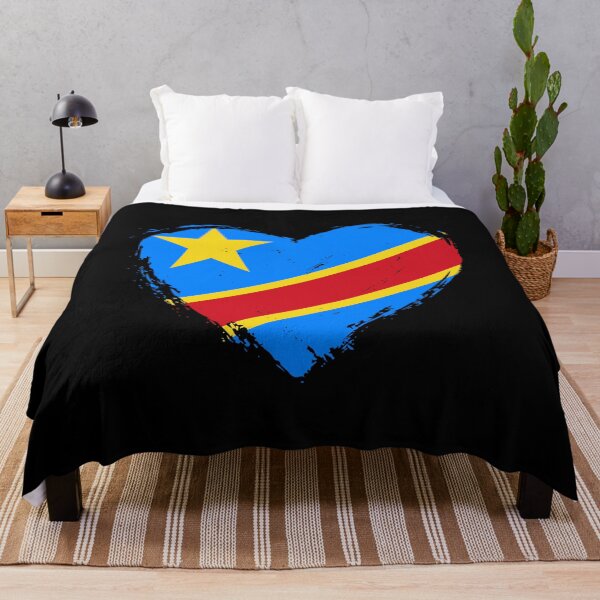 Item preview, Distressed Democratic Republic Of The Congo Flag Heart CD designed and sold by shitpostee.