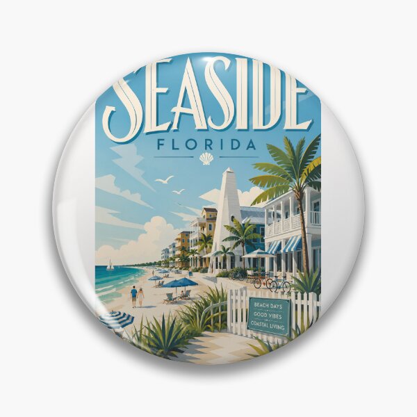 Item preview, Seaside Florida Gulf Coast Community along Scenic Highway 30A designed and sold by Places On Earth.