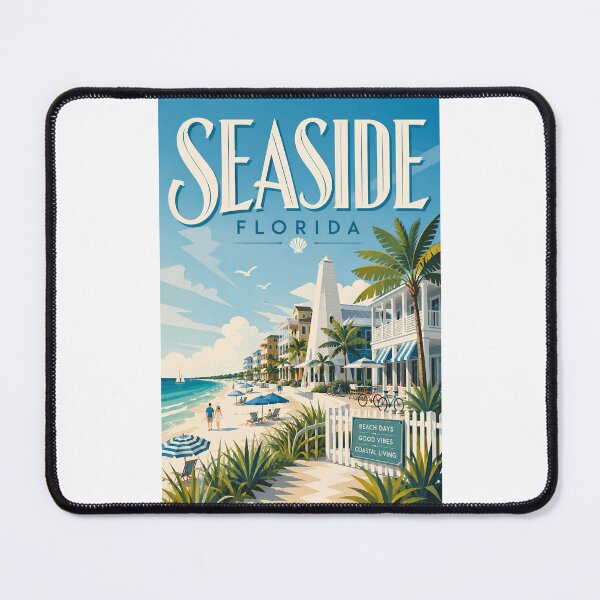 Item preview, Seaside Florida Gulf Coast Community along Scenic Highway 30A designed and sold by Places On Earth.