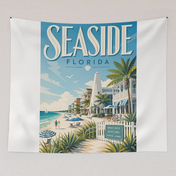 Item preview, Seaside Florida Gulf Coast Community along Scenic Highway 30A designed and sold by Places On Earth.