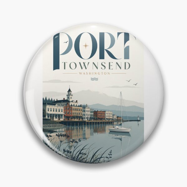 Item preview, Port Townsend Washington Waterfront and Olympic Peninsula Heritage designed and sold by Places On Earth.