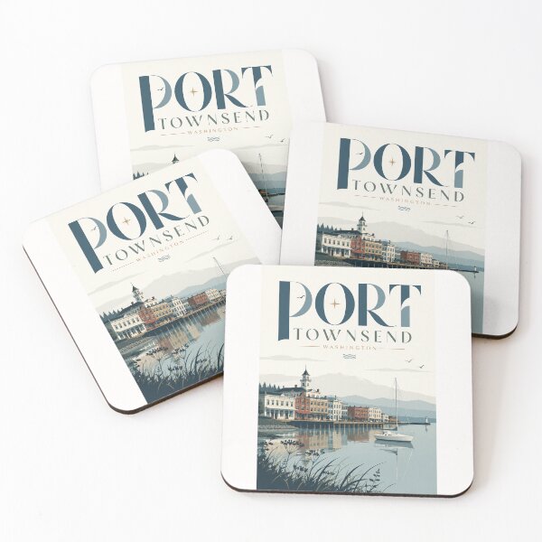 Item preview, Port Townsend Washington Waterfront and Olympic Peninsula Heritage designed and sold by Places On Earth.