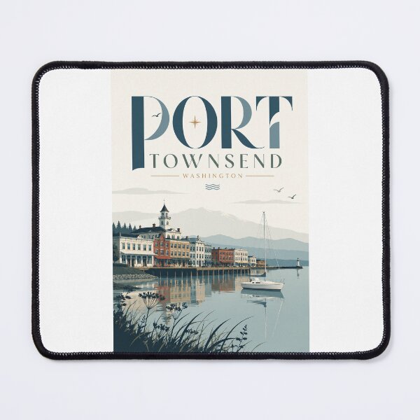Item preview, Port Townsend Washington Waterfront and Olympic Peninsula Heritage designed and sold by Places On Earth.