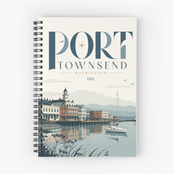Item preview, Port Townsend Washington Waterfront and Olympic Peninsula Heritage designed and sold by Places On Earth.