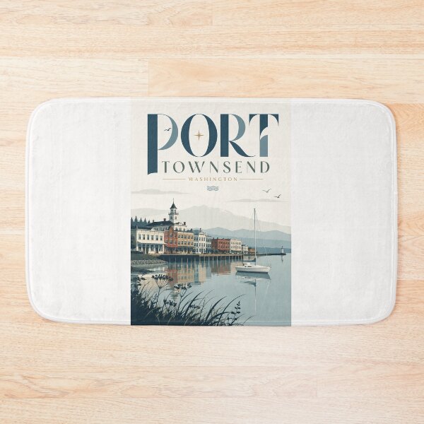 Item preview, Port Townsend Washington Waterfront and Olympic Peninsula Heritage designed and sold by Places On Earth.