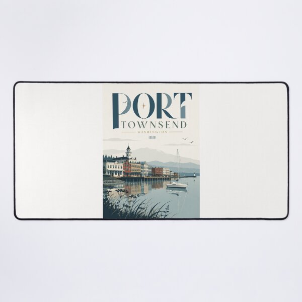 Item preview, Port Townsend Washington Waterfront and Olympic Peninsula Heritage designed and sold by Places On Earth.