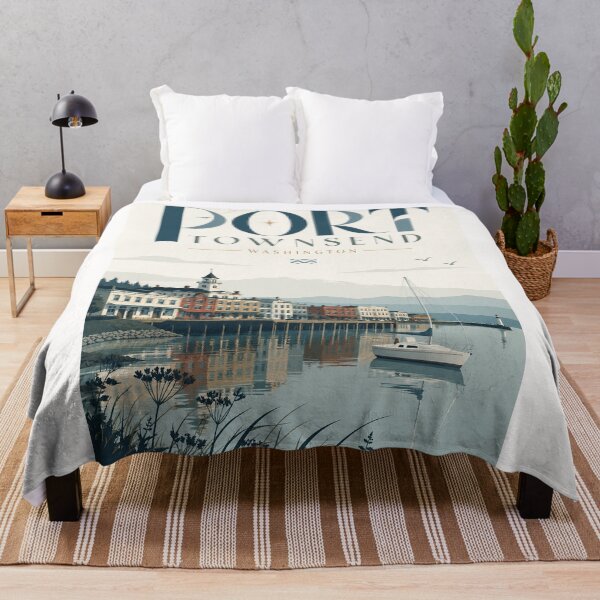 Item preview, Port Townsend Washington Waterfront and Olympic Peninsula Heritage designed and sold by Places On Earth.