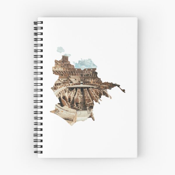 Item preview, Rome Map Colosseum Ancient Amphitheater Architecture Silhouette V2 designed and sold by Maroan93.