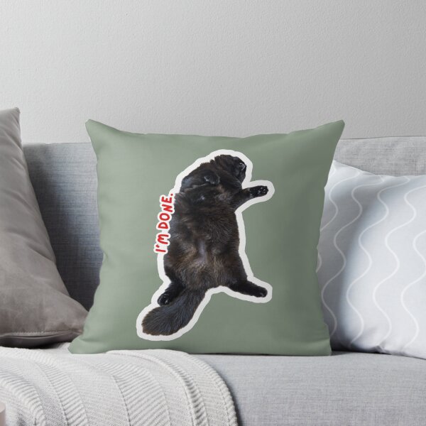 Item preview, Done for Today Black Cat 2 PNG designed and sold by Xuemisi.