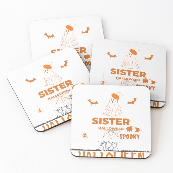 Item preview, Spooky Sister Halloween – Ghost Graveyard Gothic Design designed and sold by MOCH- ART.