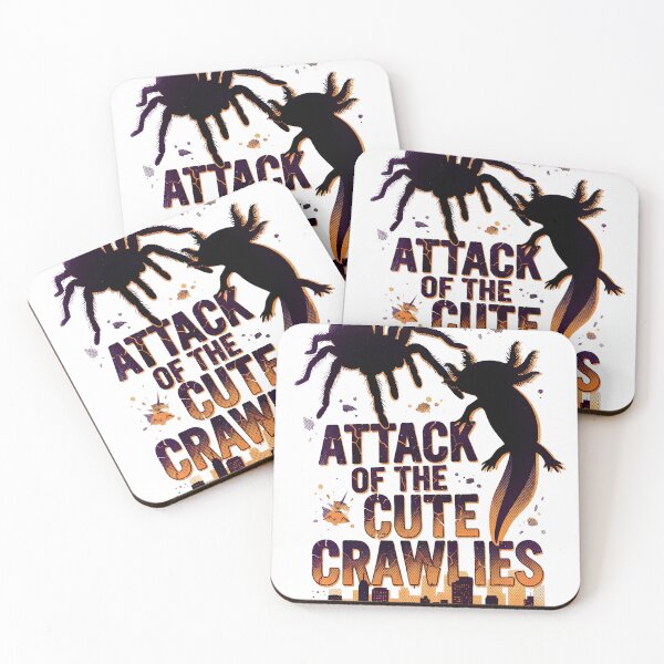 Item preview, Attack of the Cute Crawlies – Funny Halloween Spider Design designed and sold by Kayshies8120.